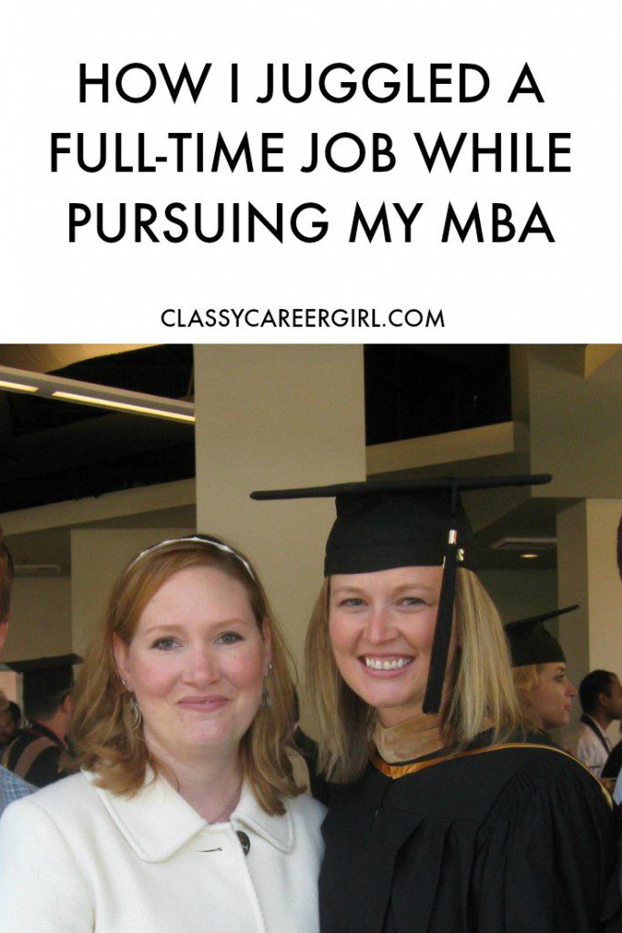 How I Juggled a Full-time Job While Pursuing My MBA