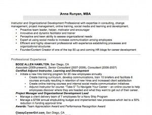 Anna's resume templates