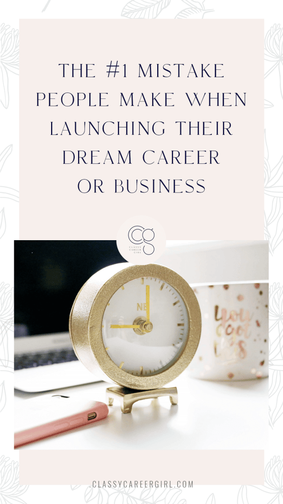 CCG Podcast - The #1 Mistake People Make When Launching Their Dream Career or Business