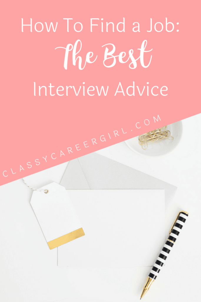 how to find a job, best interview advice
