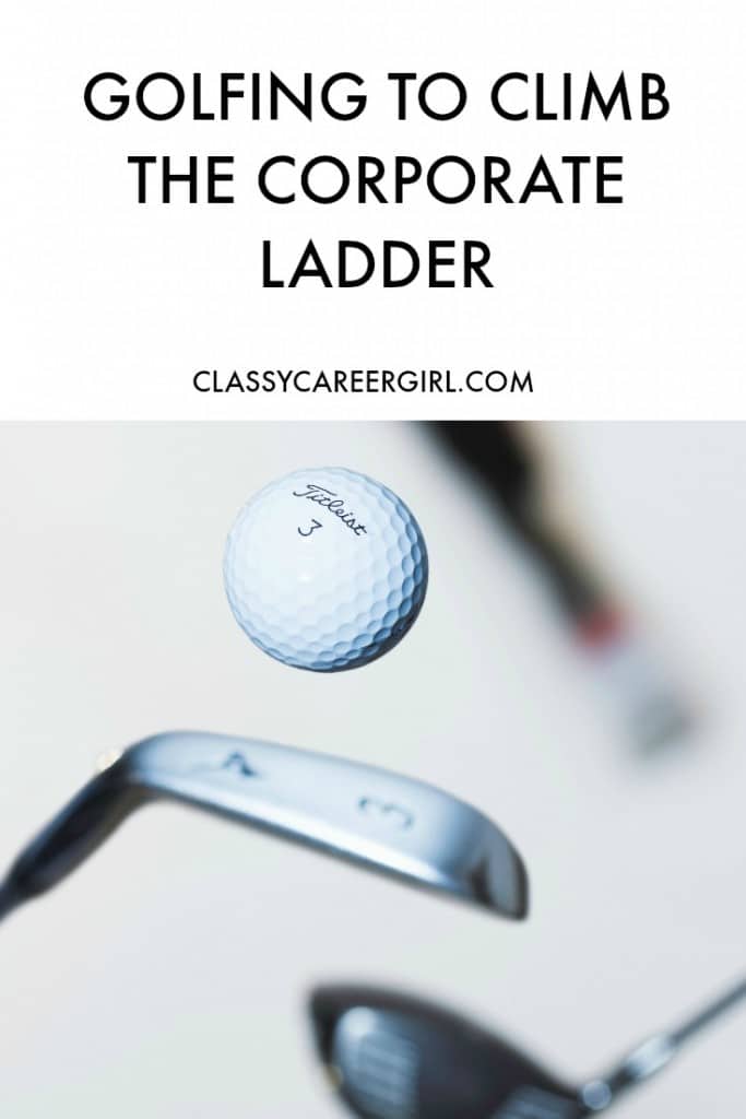 Golfing to Find the Corporate Ladder