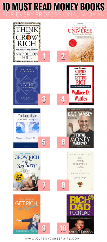 10 Must Read Money Books For Professional Woman
