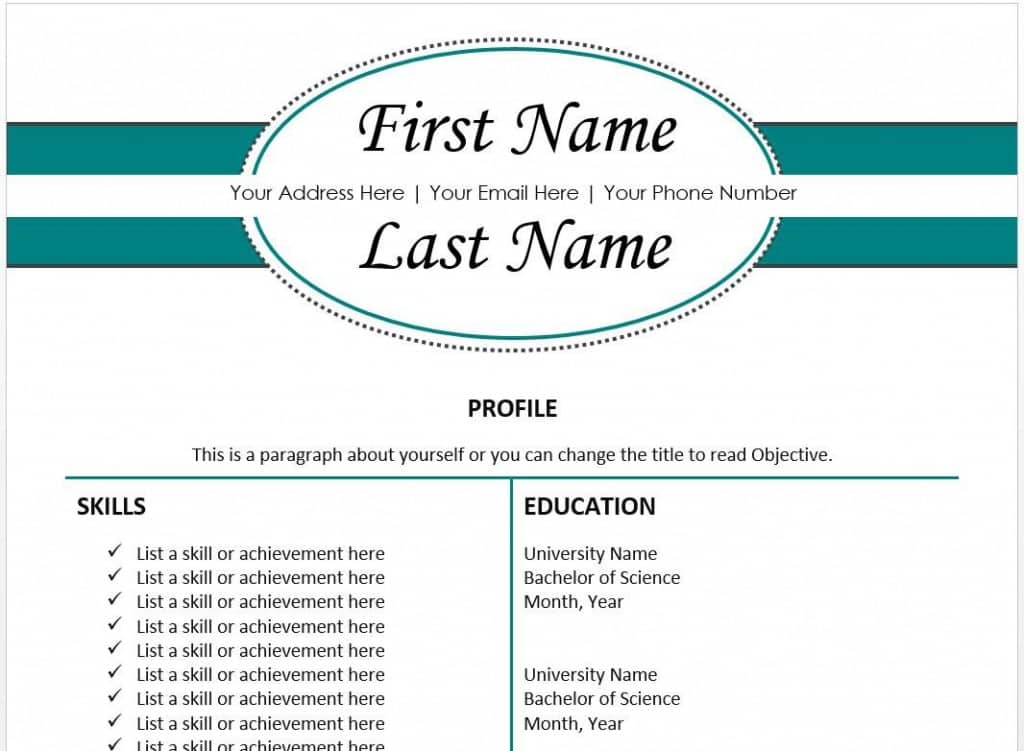 The 10 Best Resume Templates You'll Want To Download Classy Career Girl
