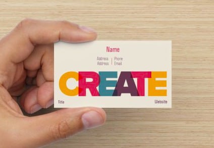 create business cards