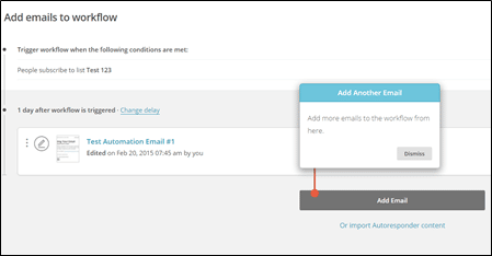 mailchimp test workflow 8