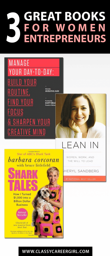 3 great books for women entrepreneur