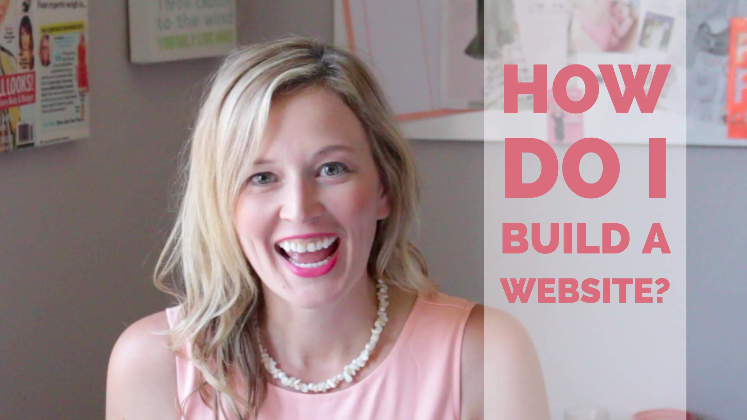 how do I build a website