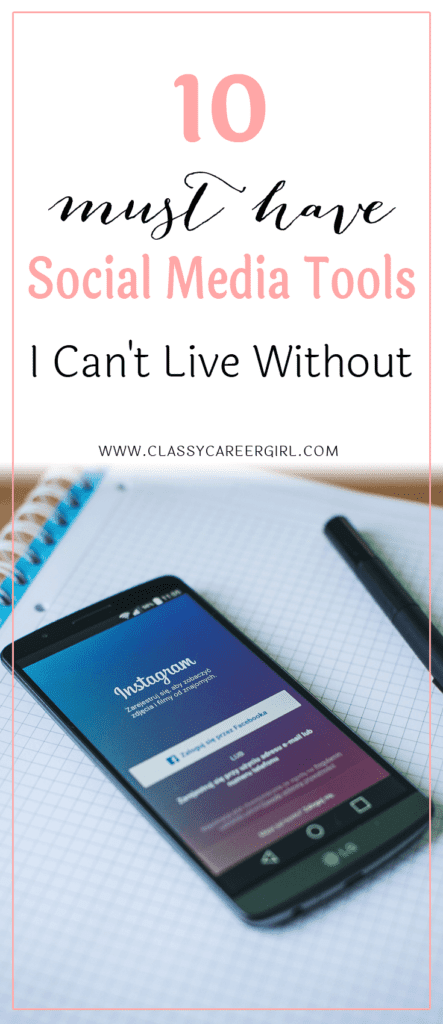 10 Must Have Social Media Tools I Can't Live Without