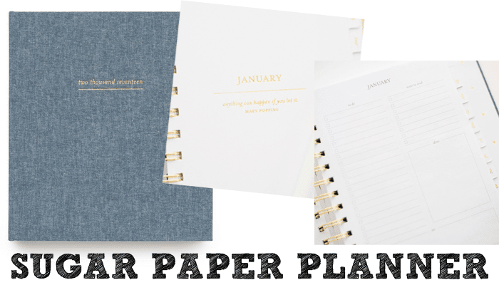 sugar paper planner