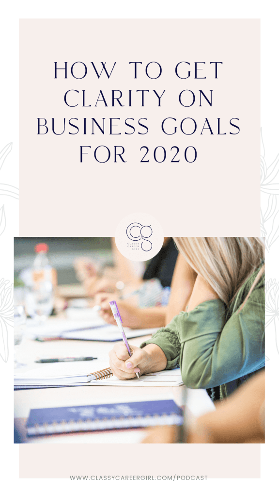 How to Get Clarity on Business Goals For 2020 IG Story