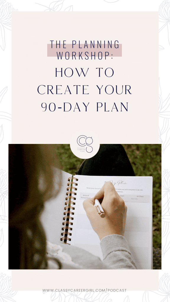 How to Create Your 90-Day Plan IG Story