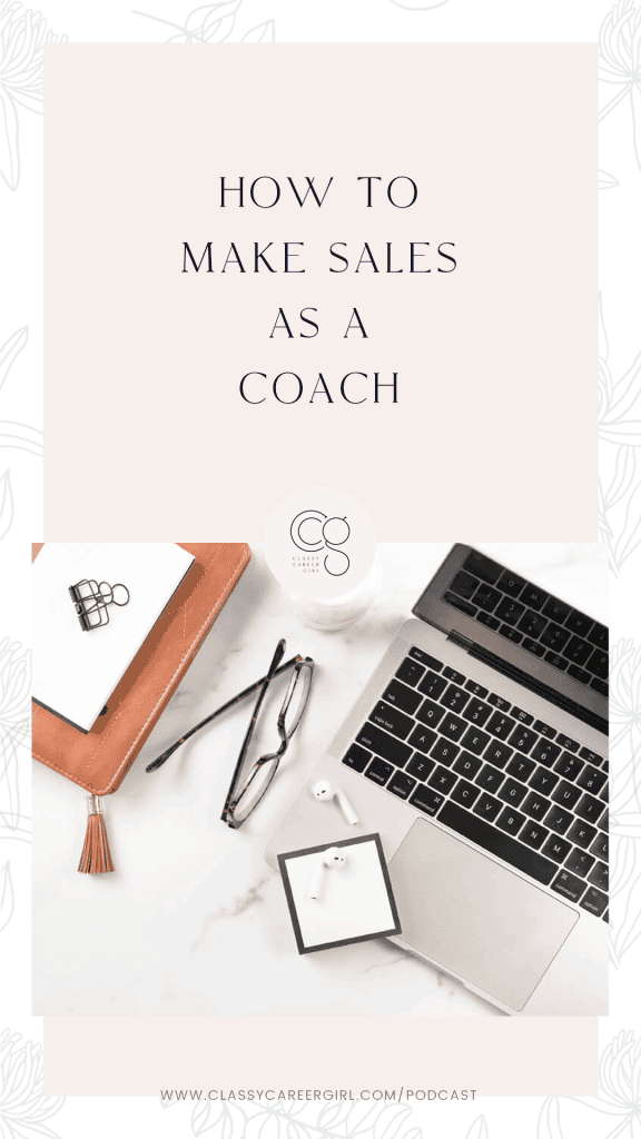 How to Make Sales as a Coach pin