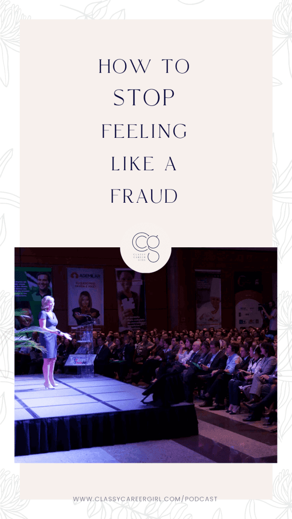 How to Stop Feeling Like a Fraud pin