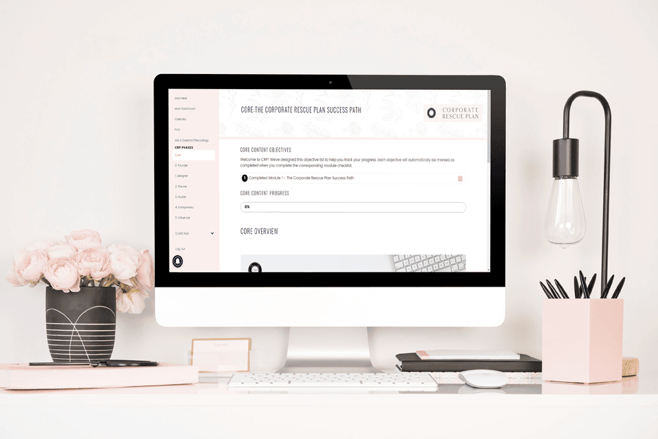 CRP iMac Chic Desk How To Do a Founding Member Launch and Pay for TRIBE