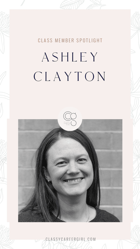 CLASS Member Spotlight - Ashley Clayton (1)