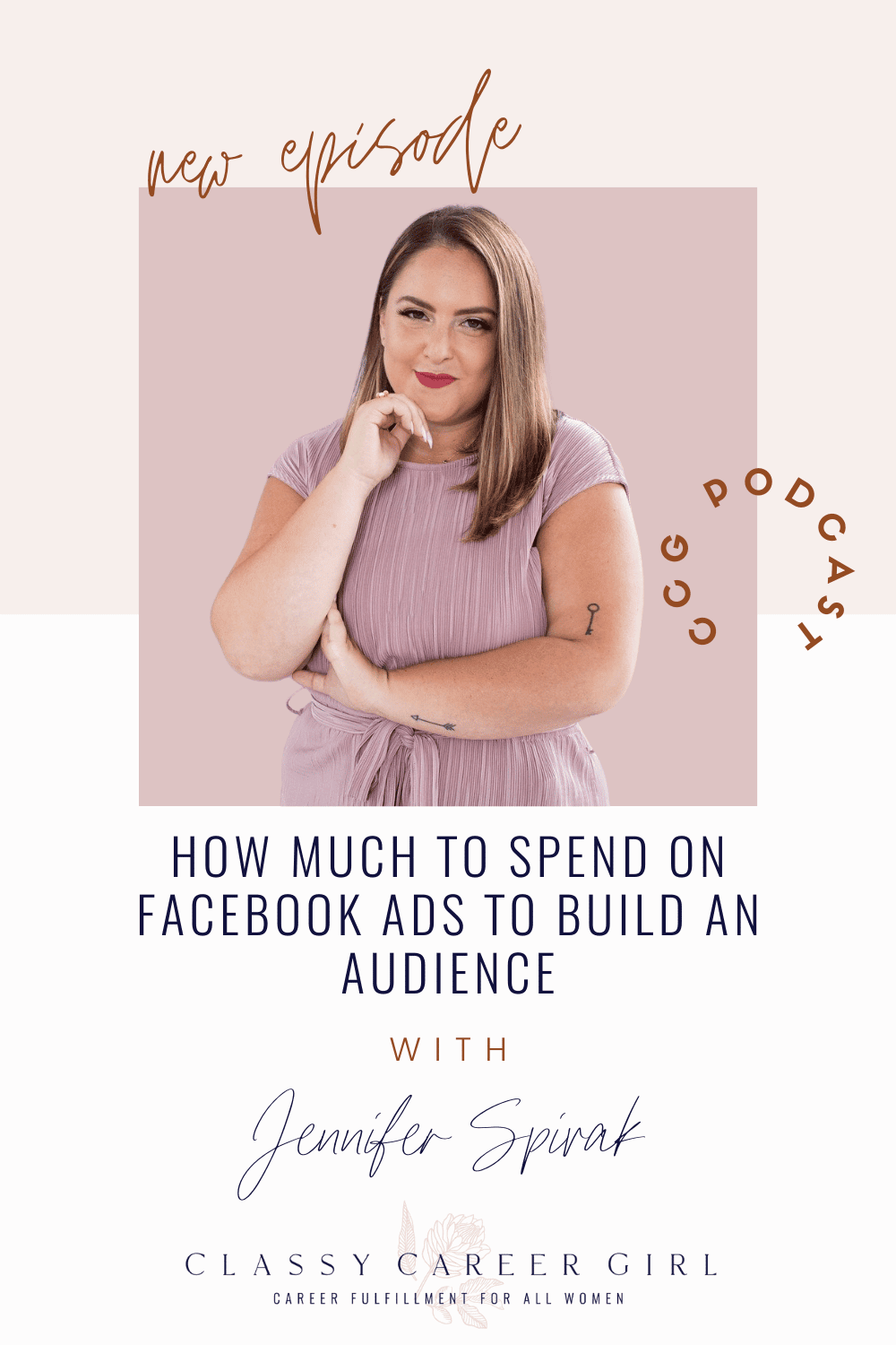 CCG Pin - how much facebook ads with Jennifer Spivak