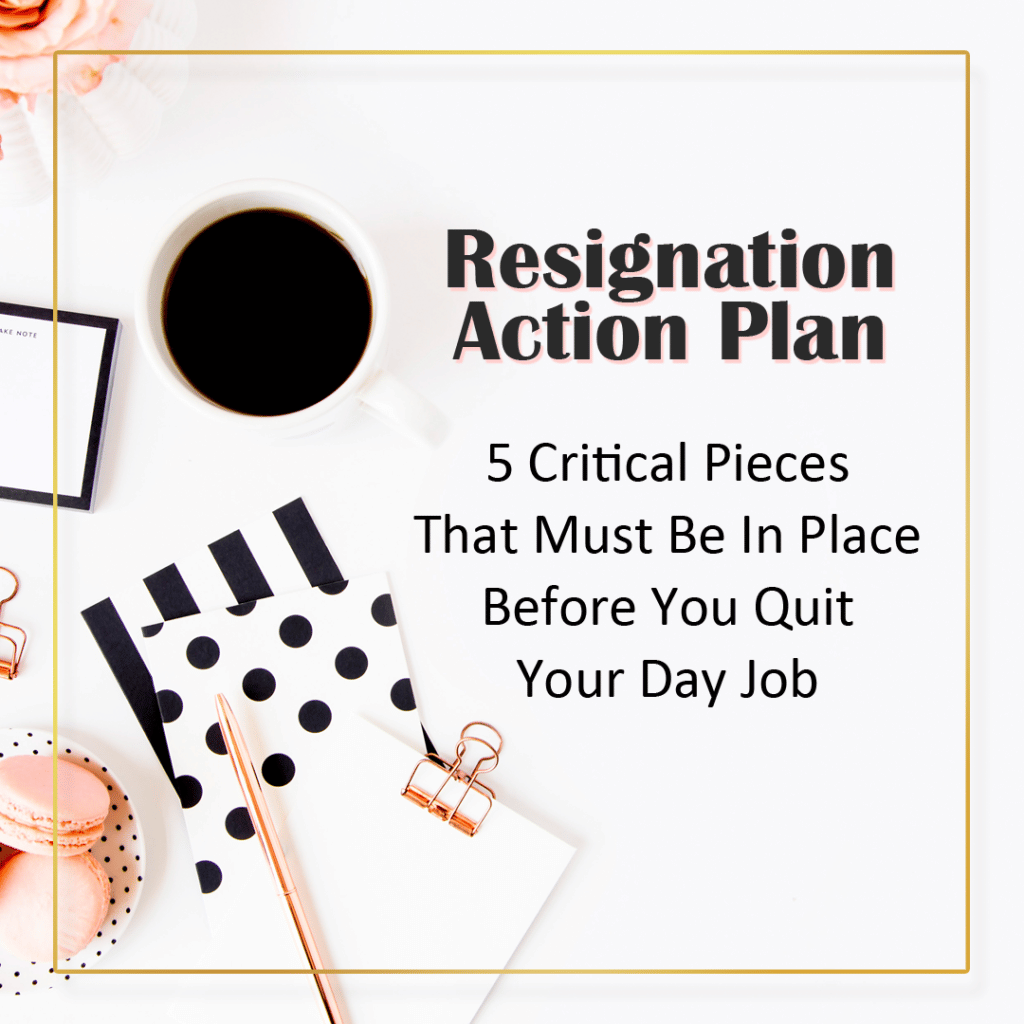 Resignation Action Plan