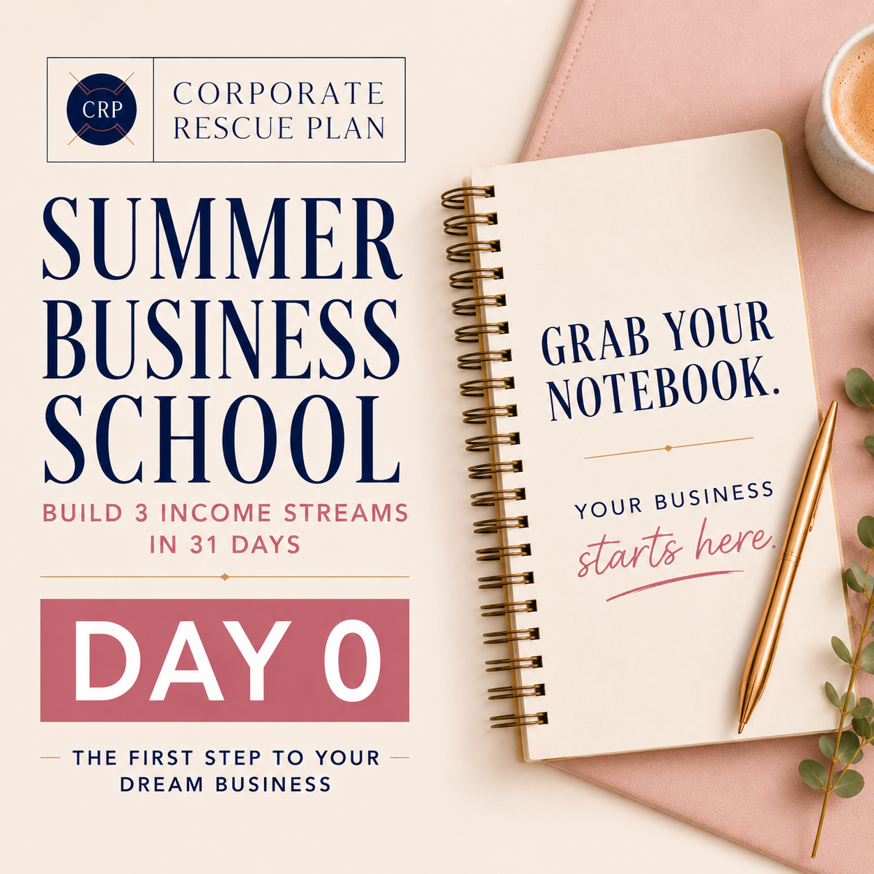 Free Business Course: 31 Podcast Lessons to Build a Business Around Your Life